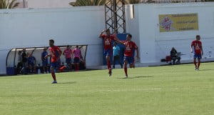 Fran Gil scoring his first goal of the season.
