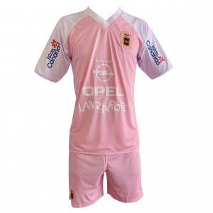 Lanzarote Football pink shirt shorts