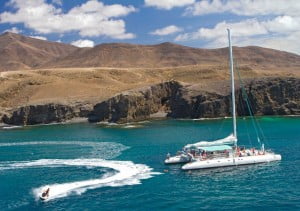 A great day out on the catamaran down Papagayo.