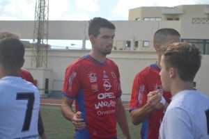 Another goal for the new Lanzarote striker Quintero.