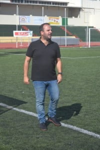 Frustrating times for the Lanzarote manager Adolfo Pérez.