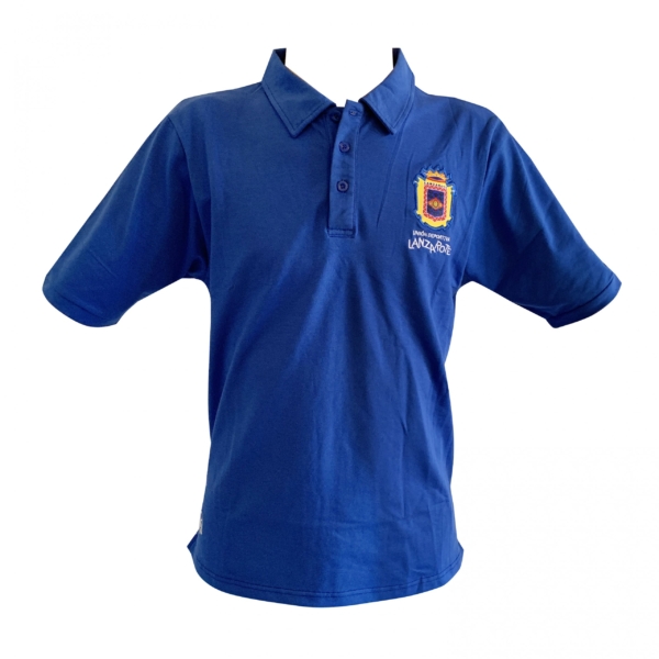 Lanzarote Football blue polo