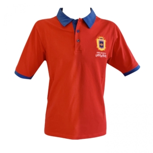 Lanzarote Football red polo